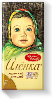 Молочный шоколад Аленка. 90гр