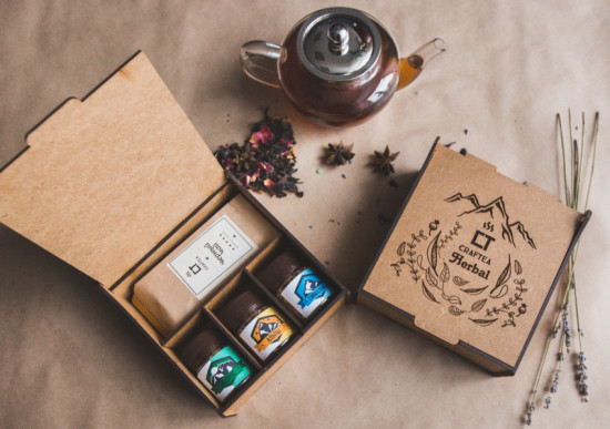 Наборы: Чай/Кофе и Мед Чайный набор CrafTea «Herbal»