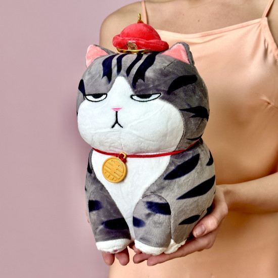 Мягкие игрушки Королевский кот сидячий, 30 см