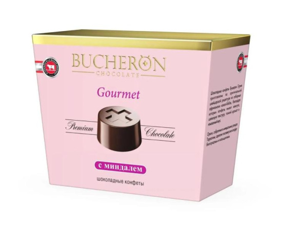 Конфеты к букетам Конфеты Bucheron Gourmet с миндалем 175 гр.