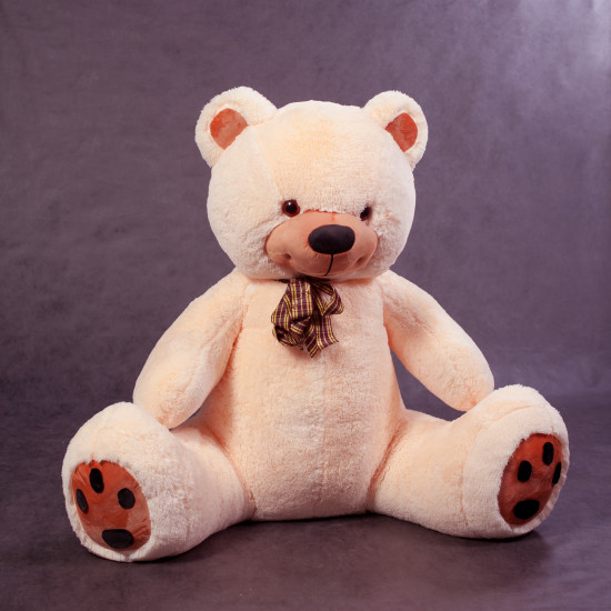 Мягкие игрушки Плюшевый медведь Потап 150 см - мд-20/12-150-кремовый