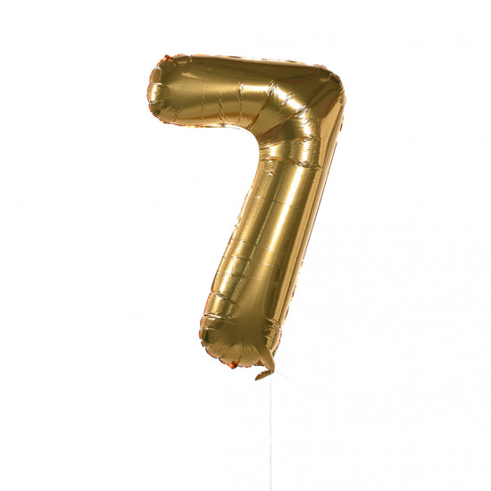 Воздушные шары Воздушные шары Цифры (золото) 7