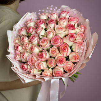 Букеты из роз Букет из 41 розы Джумилия
